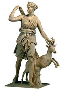 Uses of Marble - Greek goddess, Artemis