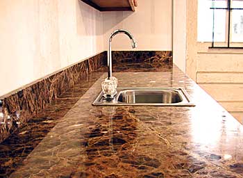 Granite countertop cleaning